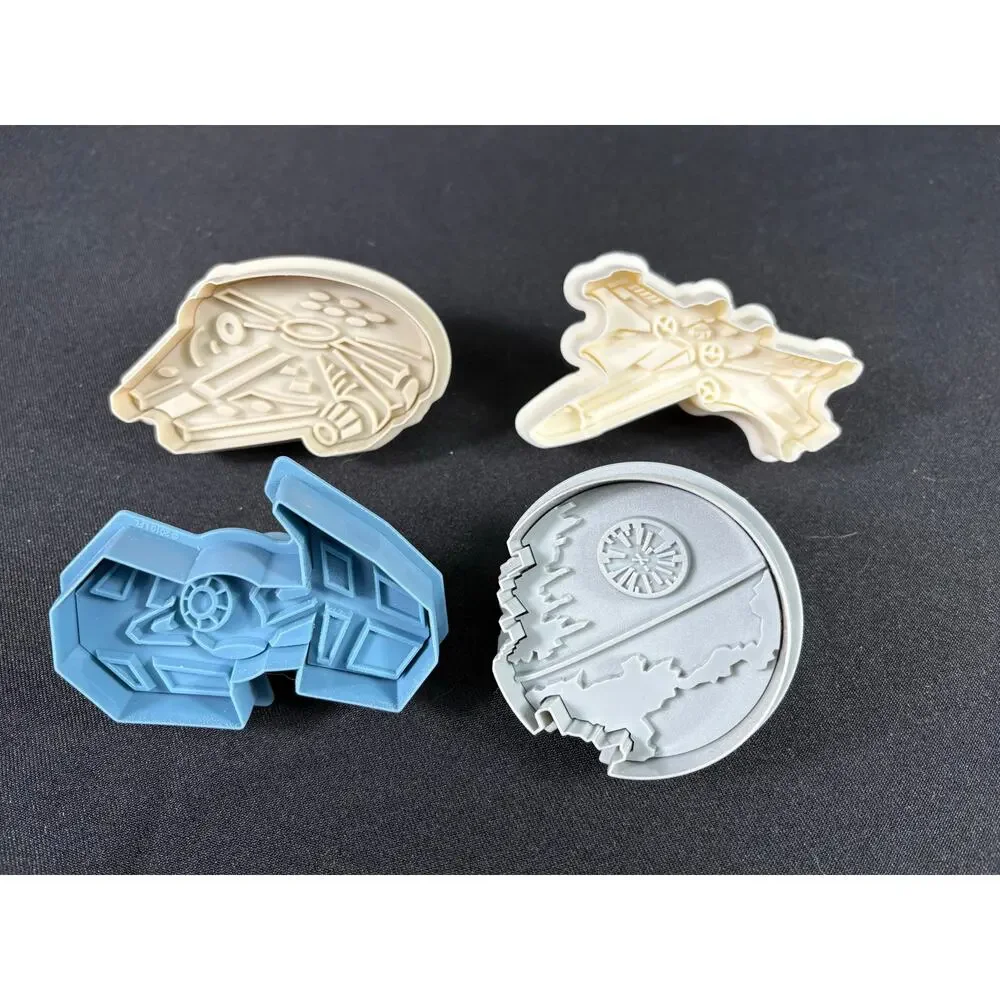 Williams-Sonoma Cookie Cutters, Star Wars and Marvel Comics Press and Stamp